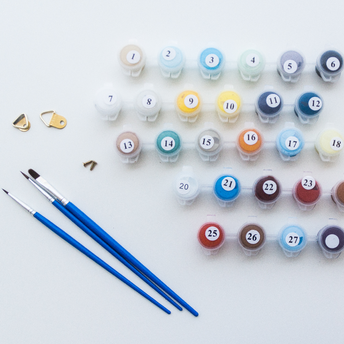 צביעה לפי מספרים - סונטה ליד האח, ג'ודי גיבסון