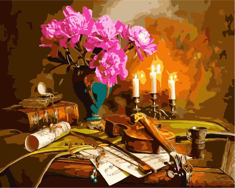 צביעה לפי מספרים - w3797 (ערכת פרימיום)