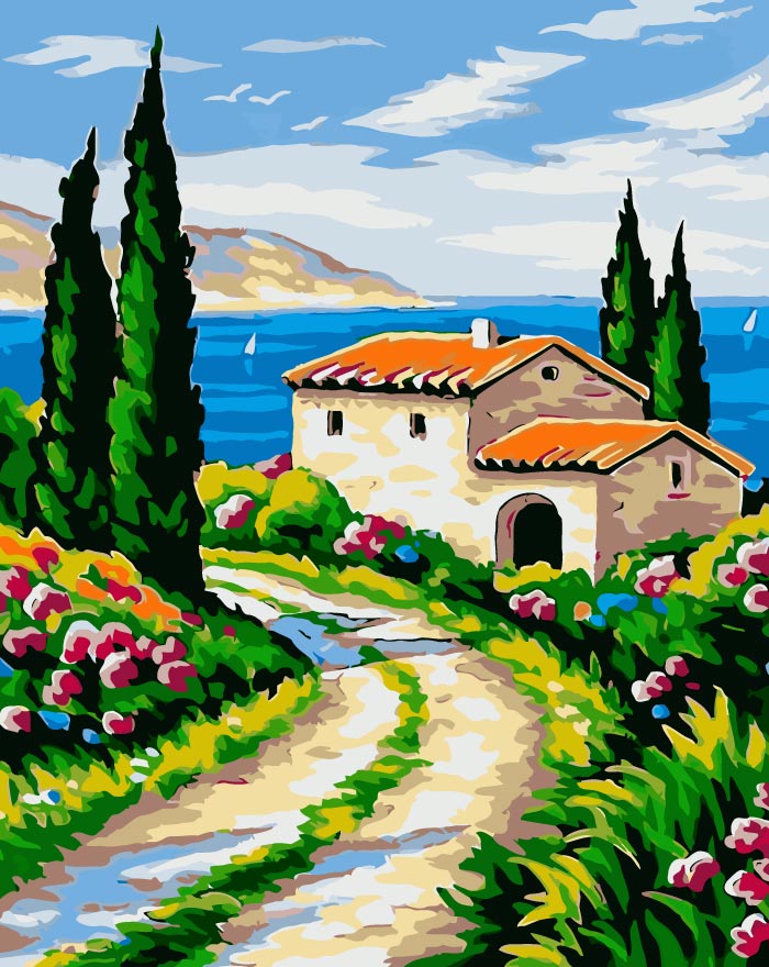 צביעה לפי מספרים - w5062 (ערכת פרימיום)