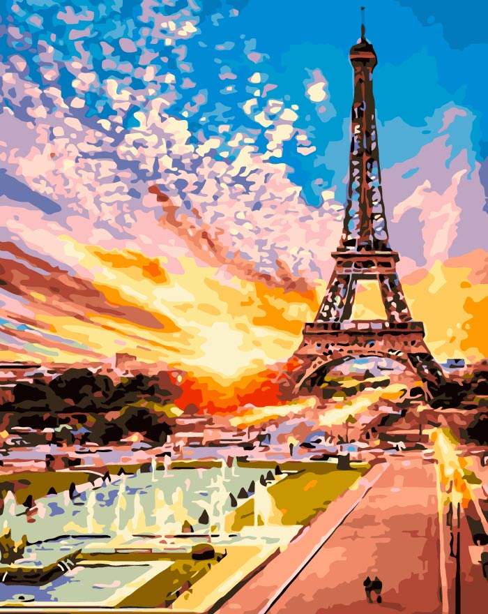 צביעה לפי מספרים - W5111 (ערכת פרימיום)