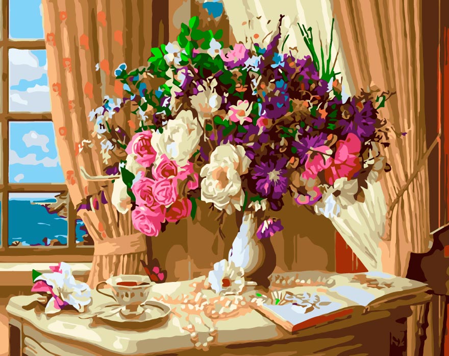 צביעה לפי מספרים - W5115 (ערכת פרימיום)