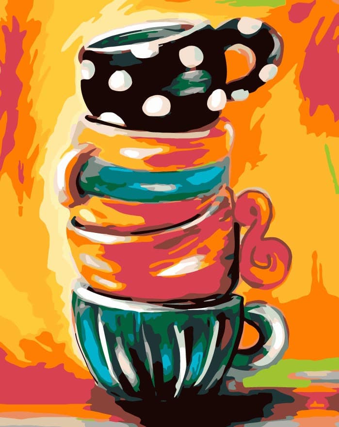 צביעה לפי מספרים - W5155 (ערכת פרימיום)