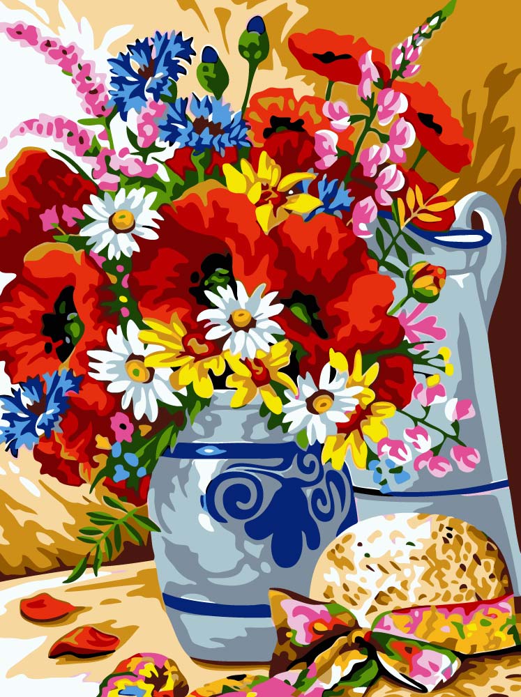 צביעה לפי מספרים - w5472 (ערכת פרימיום)