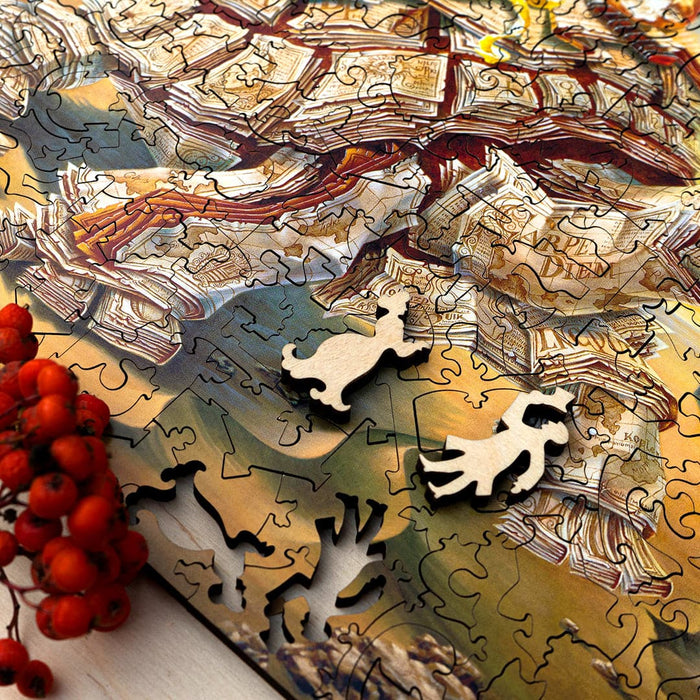 פאזל בצורות מיוחדות - Dinner with classics