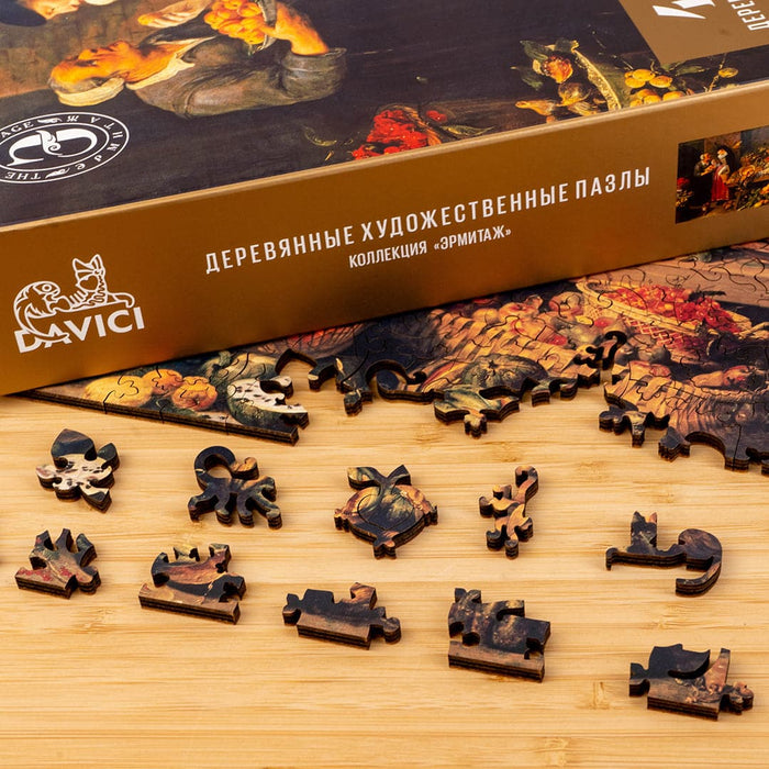 פאזל בצורות מיוחדות - Fruit Stall