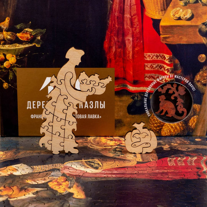 פאזל בצורות מיוחדות - Fruit Stall