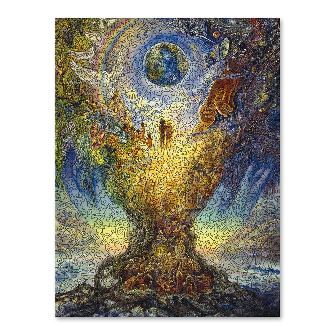 פאזל בצורות מיוחדות - עץ המילניום