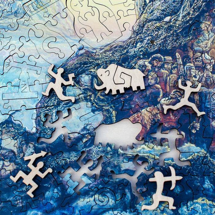 פאזל בצורות מיוחדות - עץ המילניום