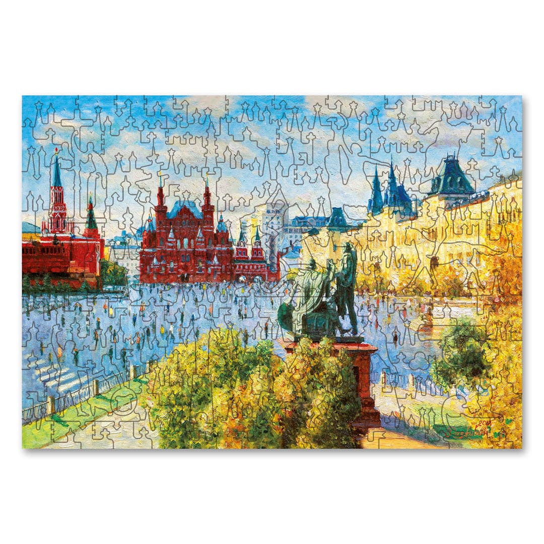 פאזל בצורות מיוחדות - Moscow is 870 years old