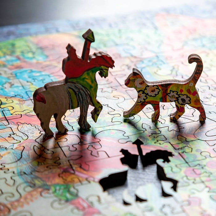 פאזל בצורות מיוחדות - Pushkin’s Fairy Tales