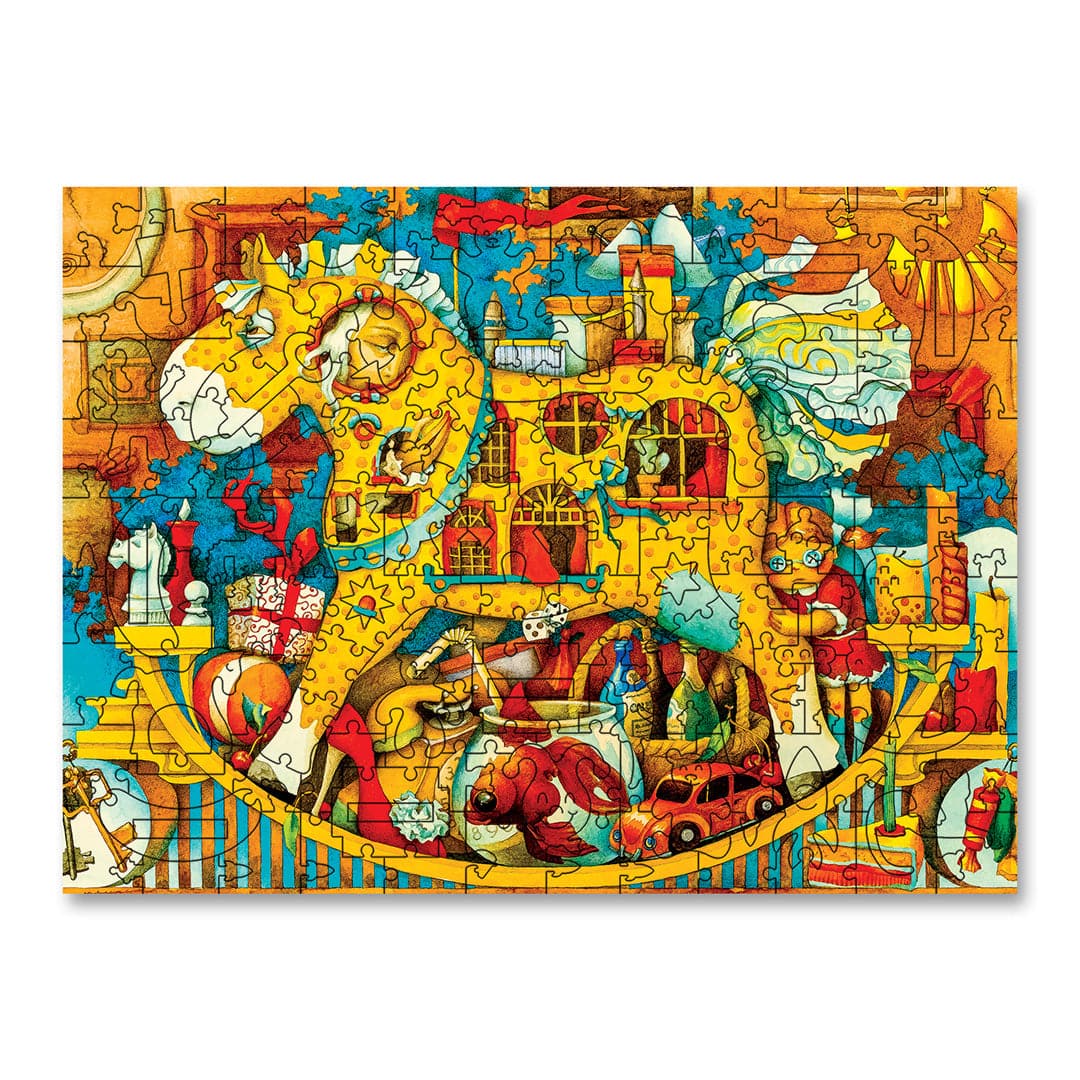 פאזל בצורות מיוחדות - The horse