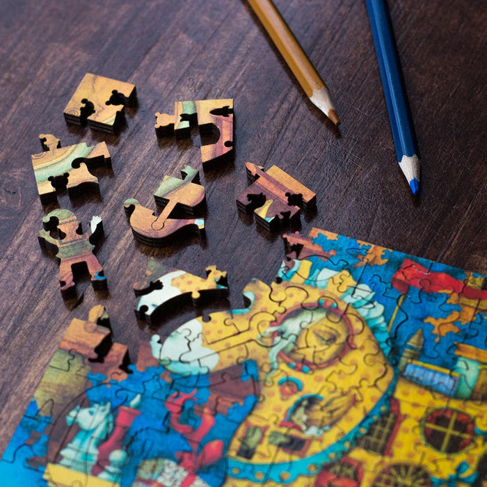 פאזל בצורות מיוחדות - The horse