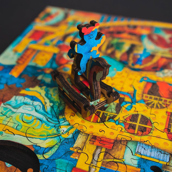 פאזל בצורות מיוחדות - The horse