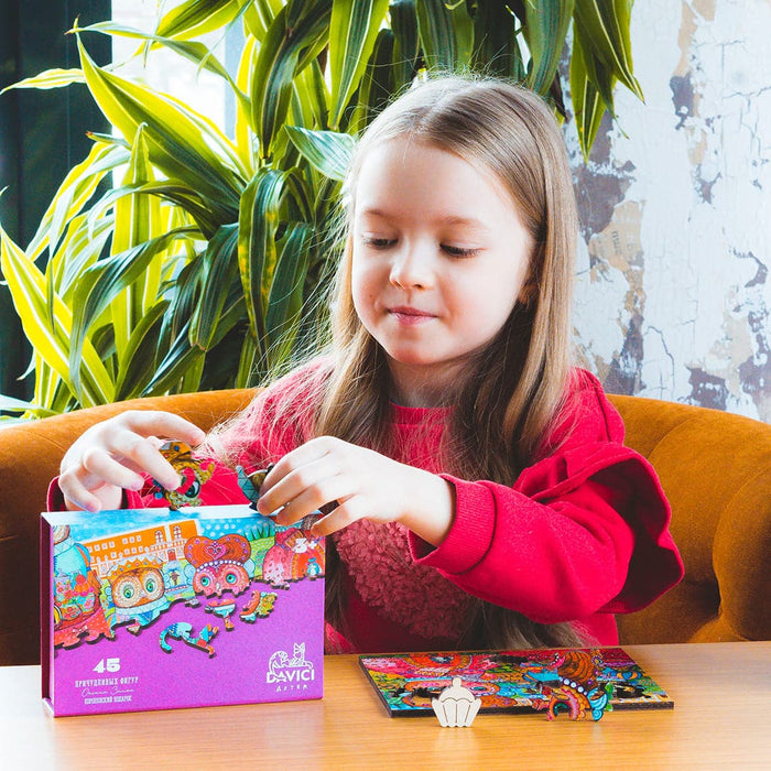 פאזל בצורות מיוחדות - המתנה המלכותית