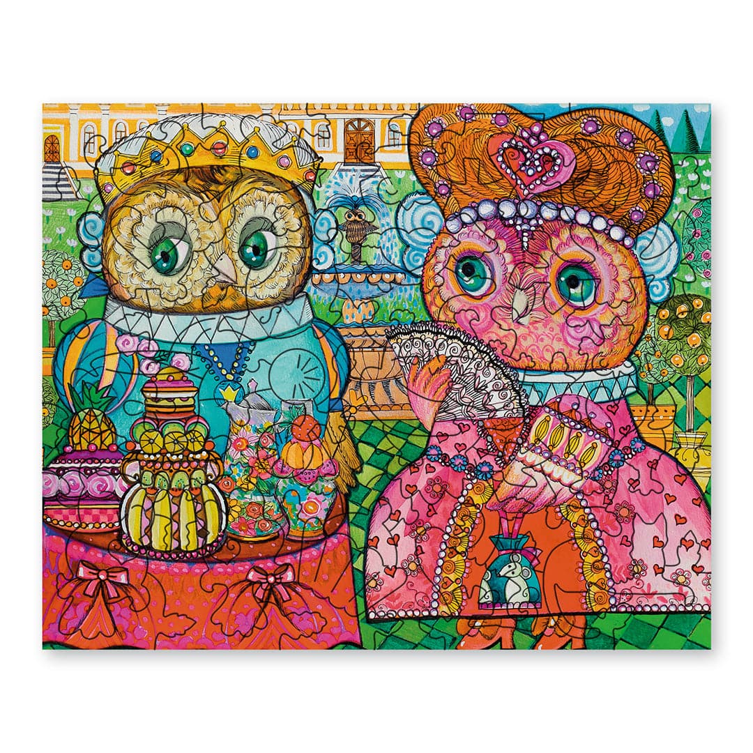 פאזל בצורות מיוחדות - המתנה המלכותית