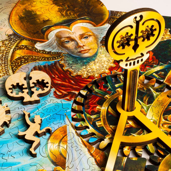 פאזל בצורות מיוחדות - בונה השעונים