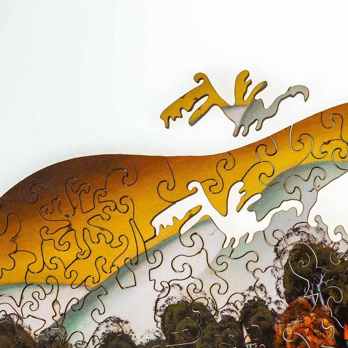 פאזל בצורות מיוחדות - Winter Is Around The Corner