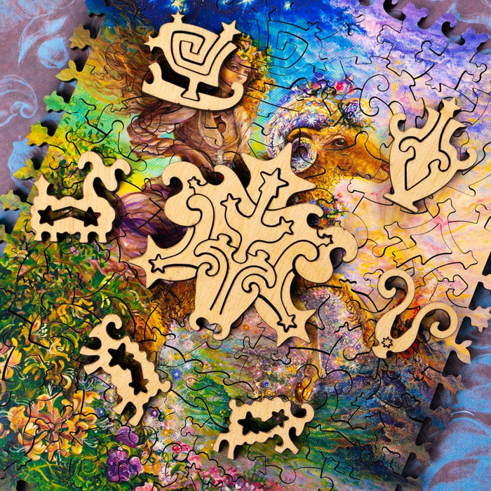 פאזל בצורות מיוחדות - Zodiac signs. Aries