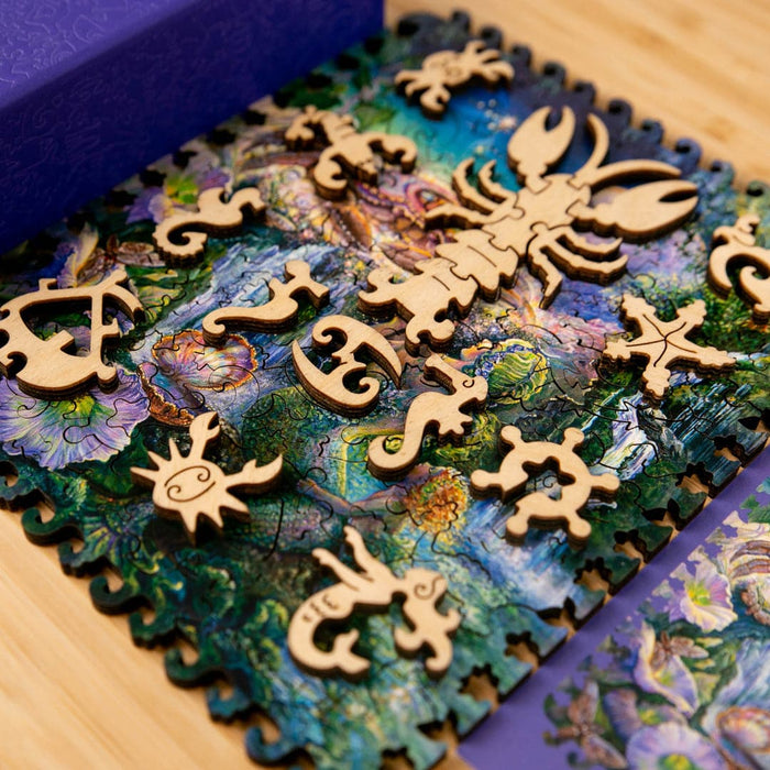 פאזל בצורות מיוחדות - Zodiac signs. Cancer