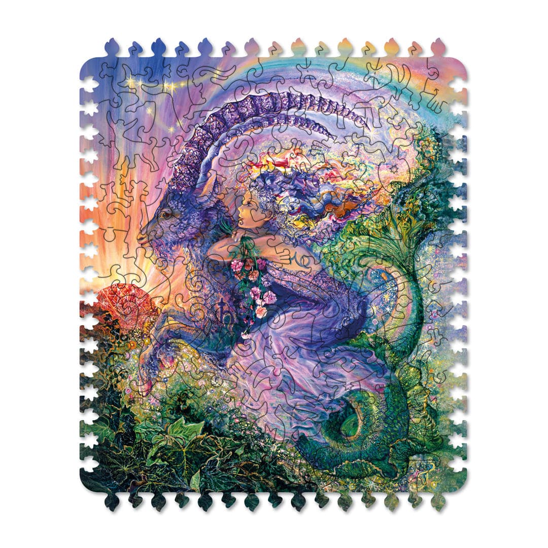 פאזל בצורות מיוחדות - Zodiac signs. Capricorn
