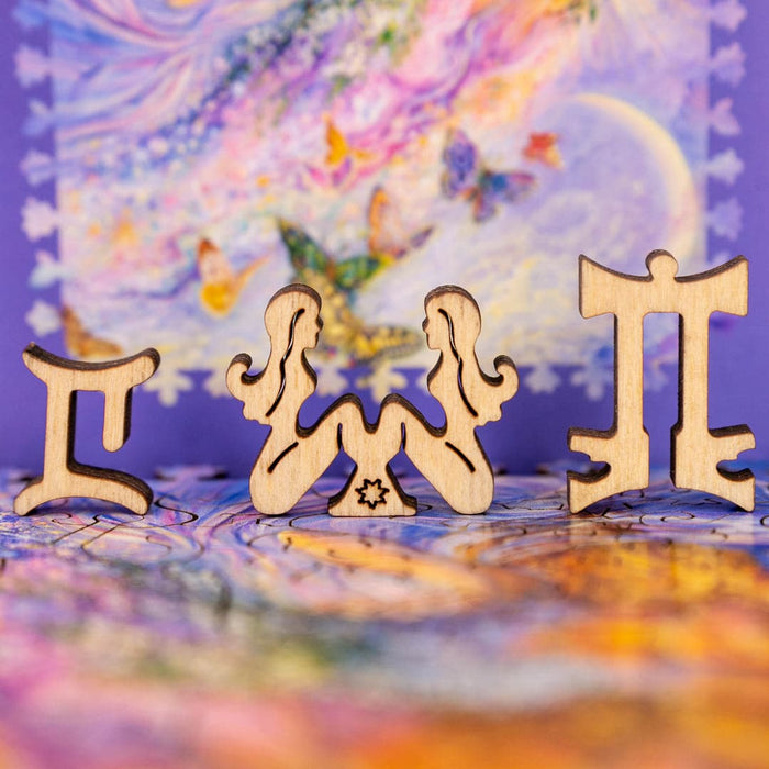 פאזל בצורות מיוחדות - Zodiac signs. Gemini