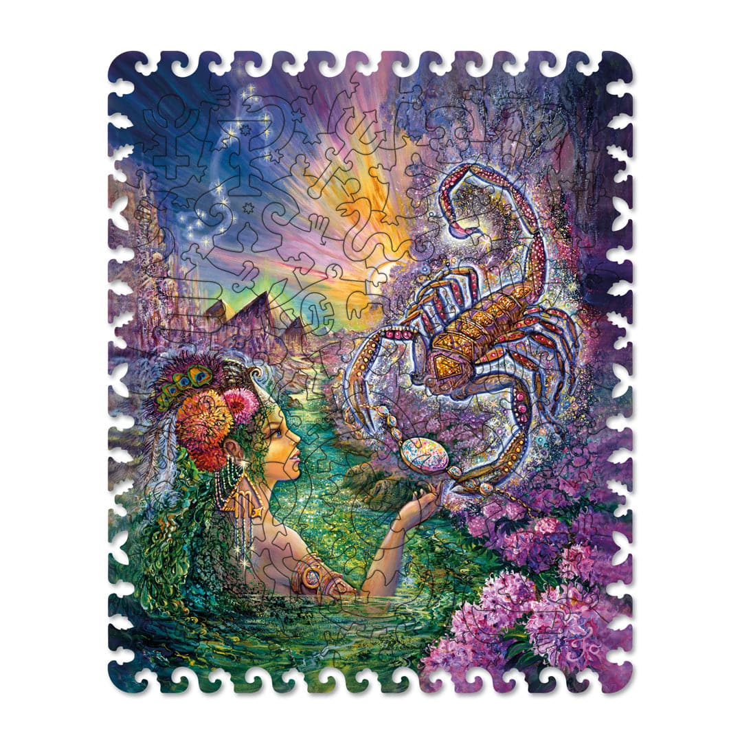 פאזל בצורות מיוחדות - Zodiac signs. Scorpio