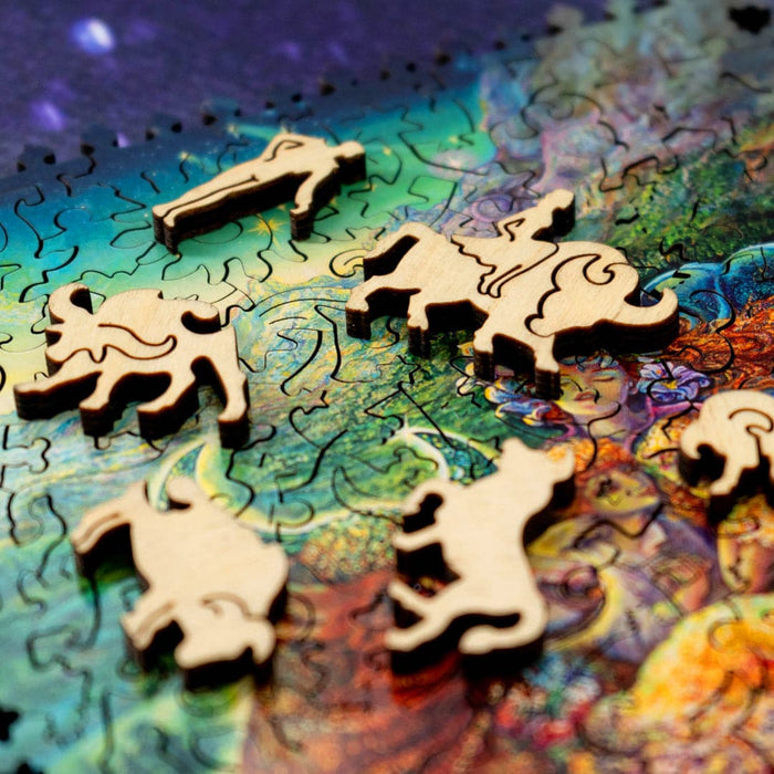 פאזל בצורות מיוחדות - Zodiac signs. Taurus