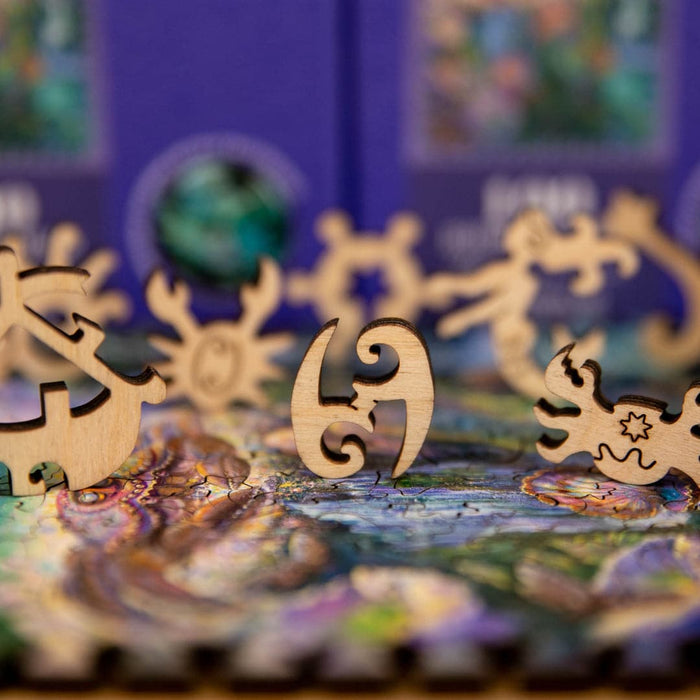 פאזל בצורות מיוחדות - Zodiac signs. Water and Air Signs