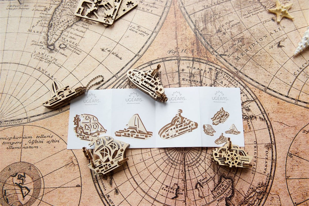 פאזל מכני - U-Fidget Ships