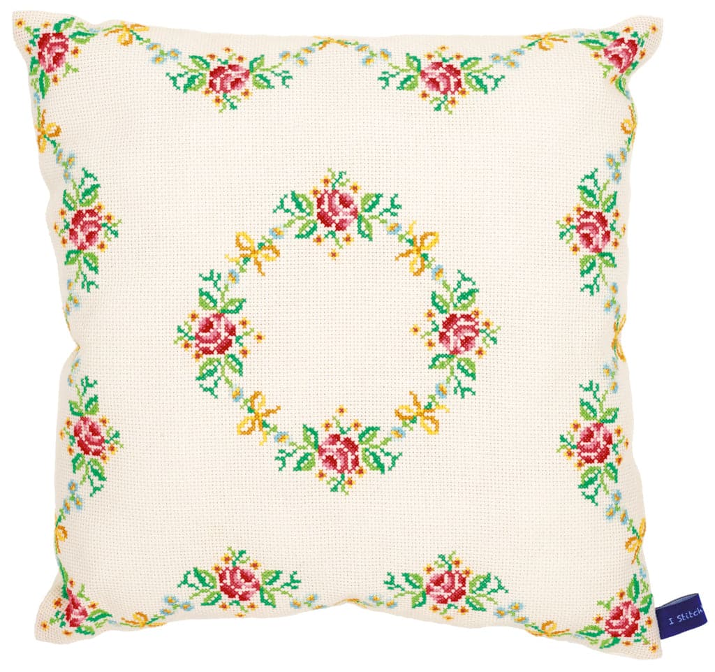 הכנת תמונת צמר או כרית - הדפס פרחוני