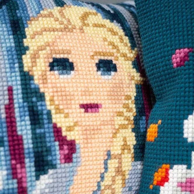 הכנת תמונת צמר או כרית - לשבור את הקרח 2: אלזה