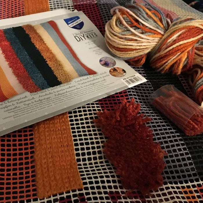 הכנת תמונת צמר או כרית ותפר שרשרת - בסגנון בוהו