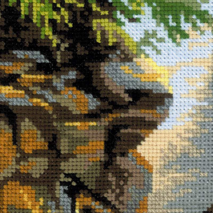 רקמה על בד גבינה - ברוכים הבאים ליער