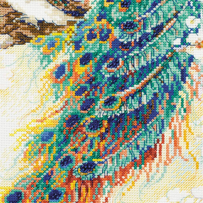 רקמה על בד גבינה - גן פרסי (ערכת פרימיום)