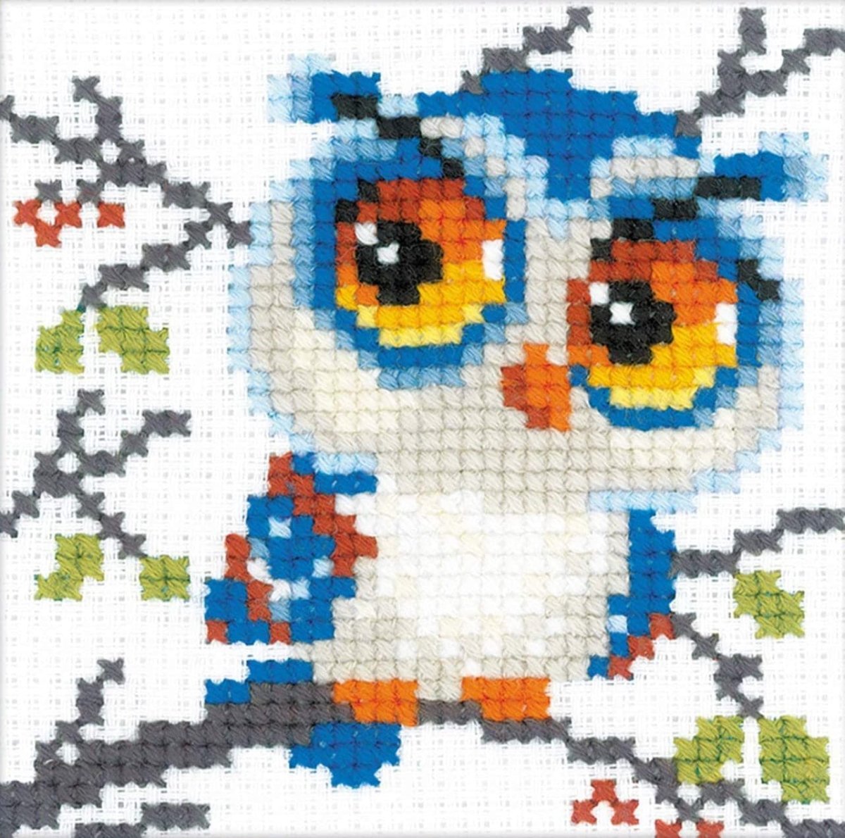 רקמה על בד גבינה - ינשוף סקרן