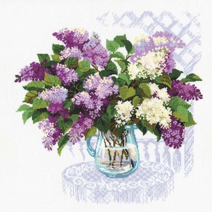 רקמה על בד גבינה - ניחוח אביב