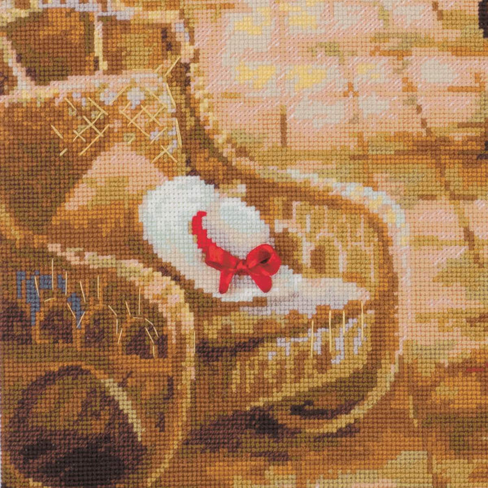 רקמה על בד גבינה - רומן סודי (ערכת פרימיום)