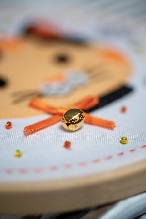 רקמה עם צמר - חתלתול