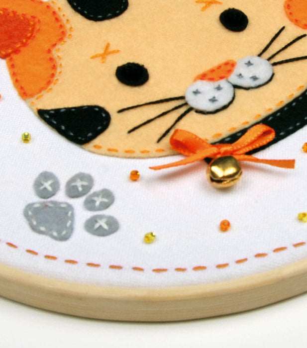 רקמה עם צמר - חתלתול