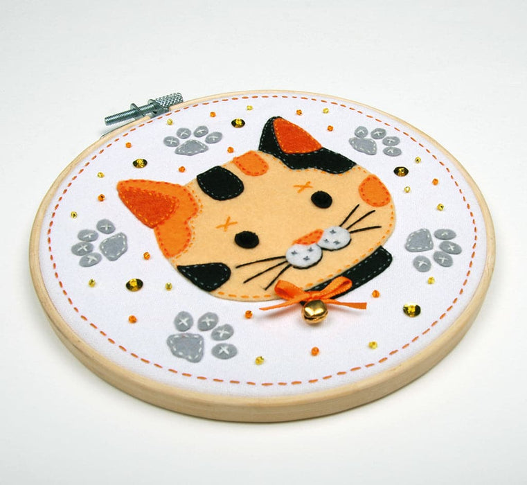 רקמה עם צמר - חתלתול