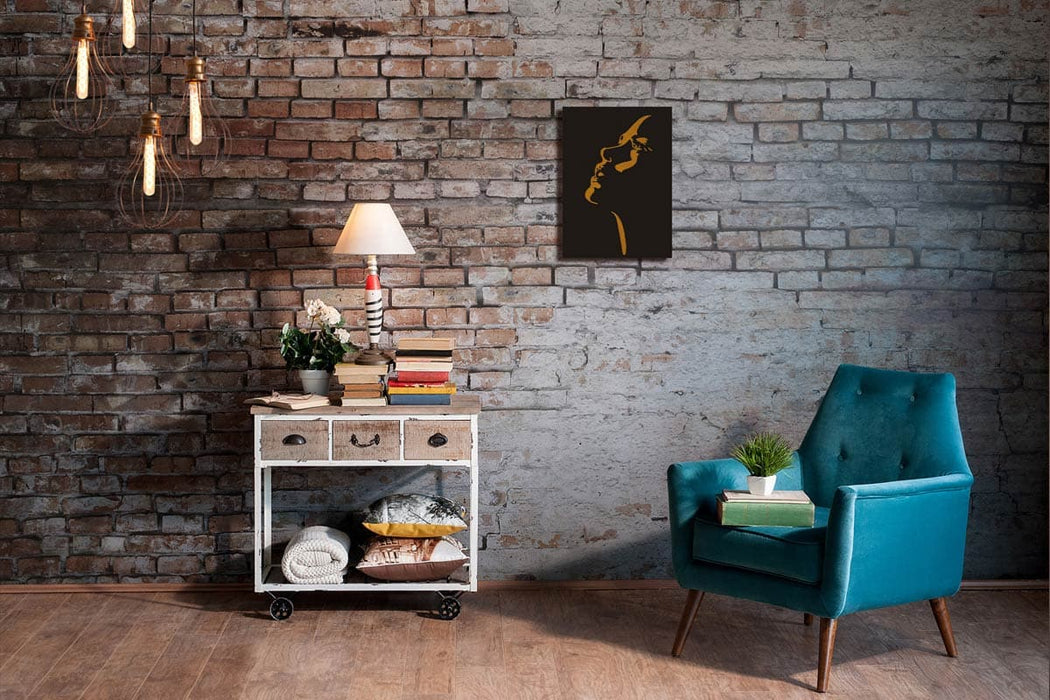 רקמת חרוזים - אישה באור