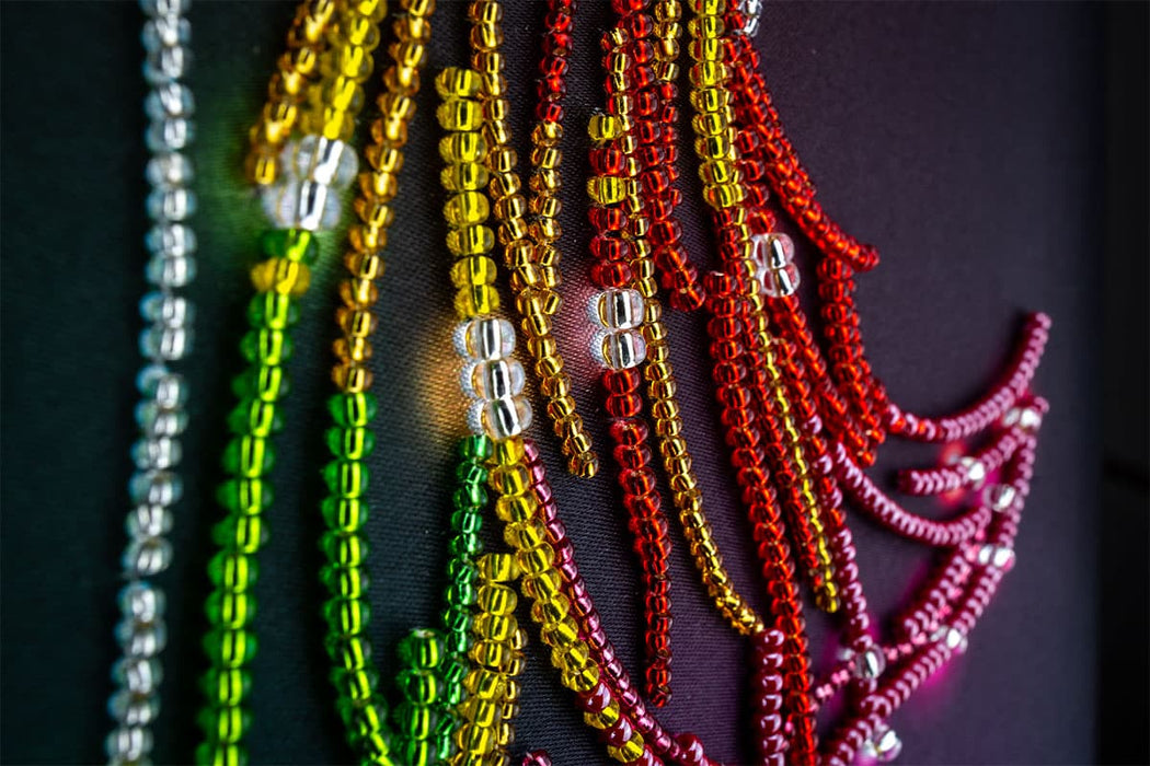 רקמת חרוזים אופנת ניאון