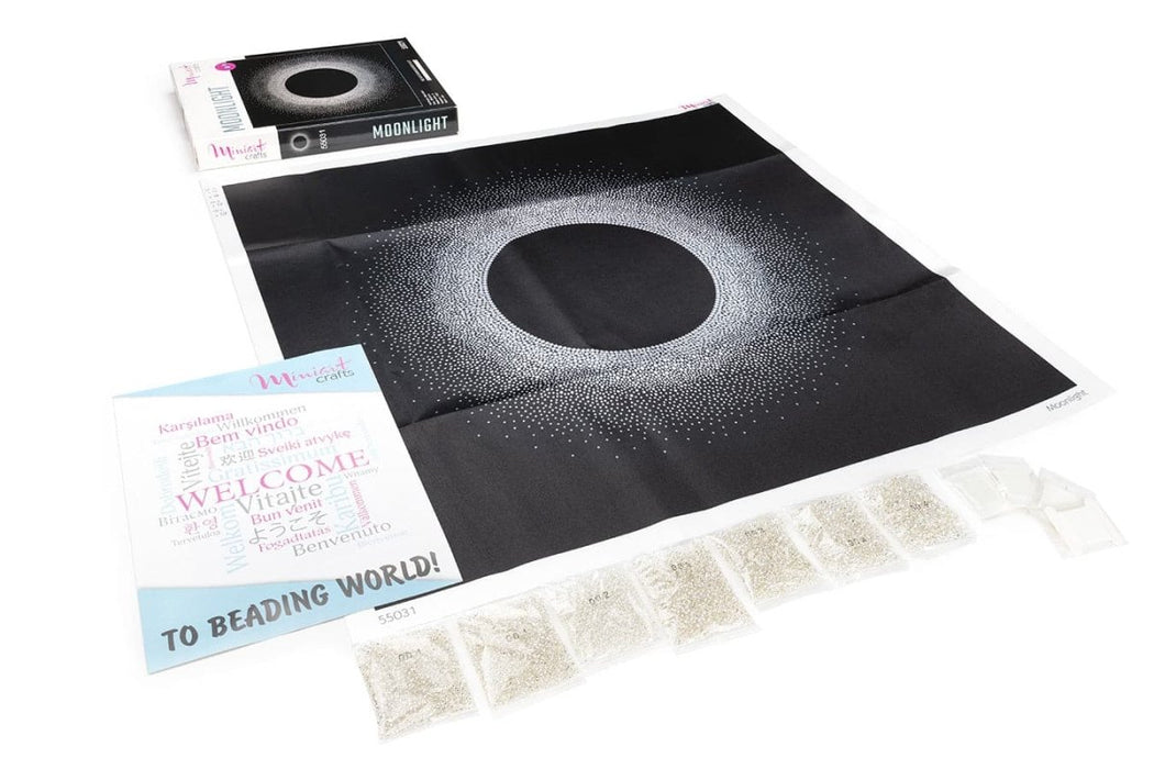 רקמת חרוזים - אור ירח