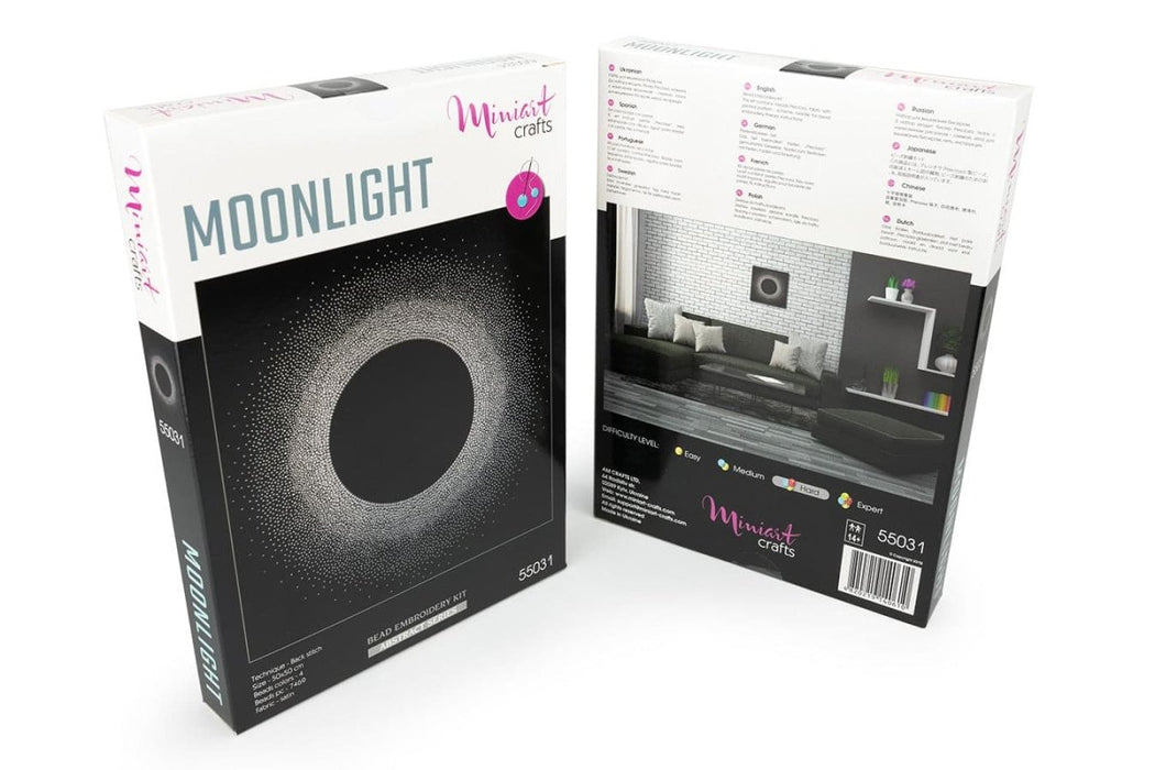 רקמת חרוזים - אור ירח