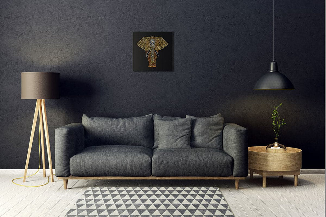 רקמת חרוזים - פיל הזהב