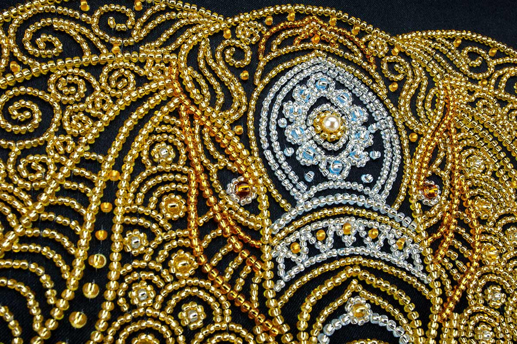 רקמת חרוזים - פיל הזהב