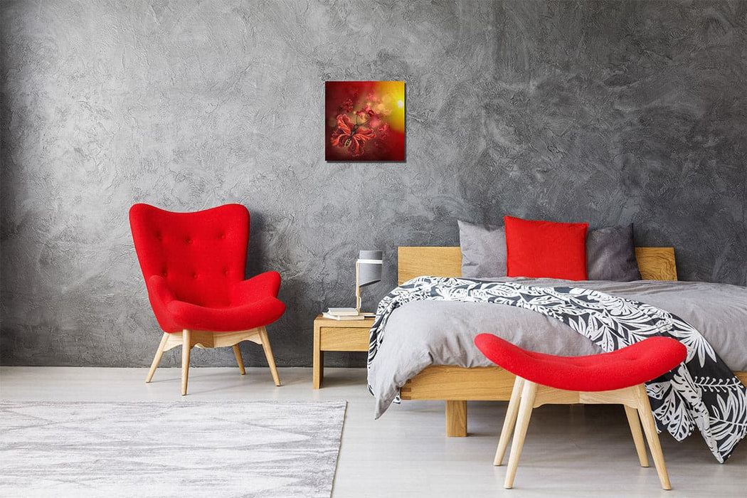 רקמת חרוזים - פרפרים פרחוניים