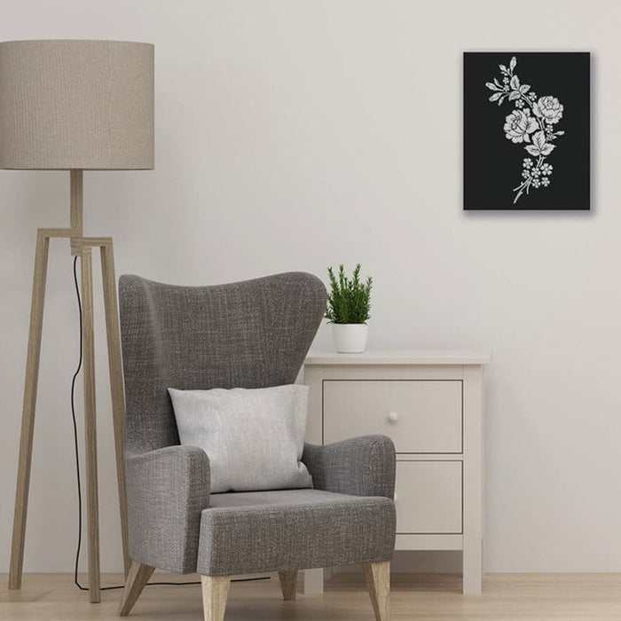 רקמת חרוזים - פרחי פנינה