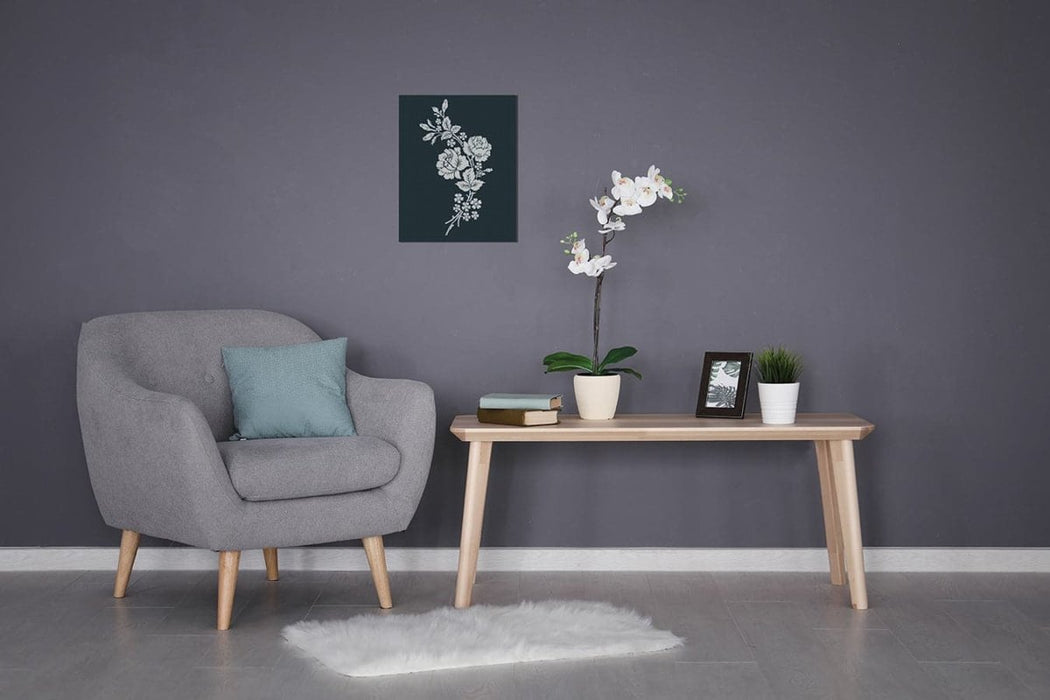 רקמת חרוזים - פרחי פנינה