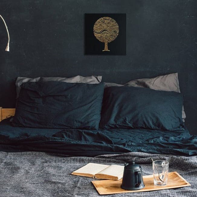 רקמת חרוזים - עץ הזהב